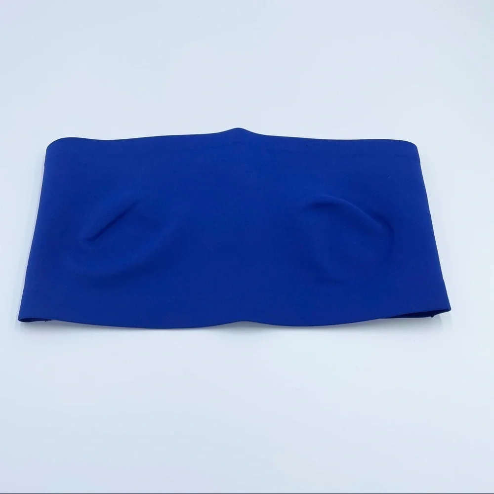 Free People Nina Bandeau In Blue Sz XS Tube Top
